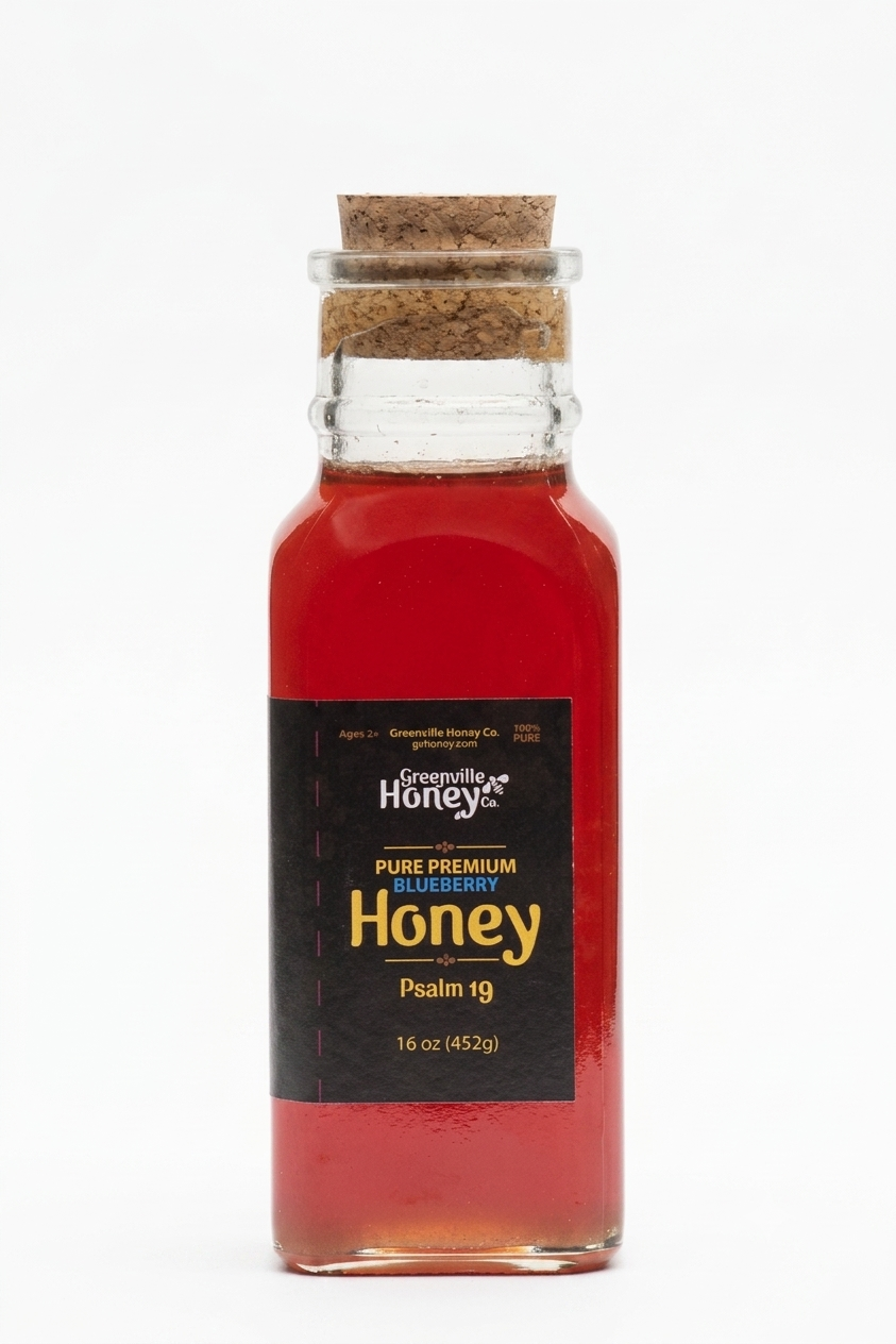 Blueberry Infused Honey