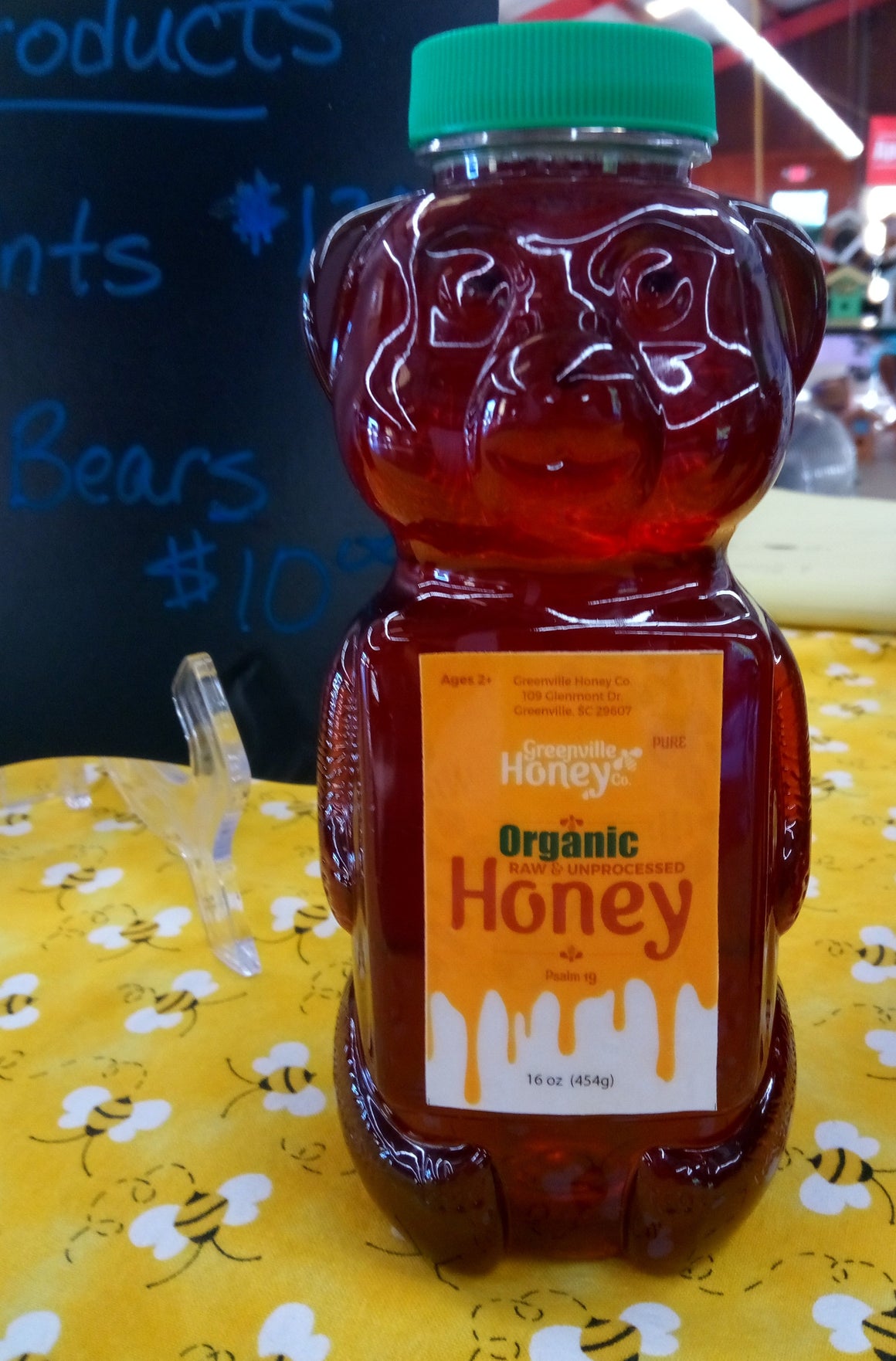 100% USDA Cert. Organic Honey 16 oz
